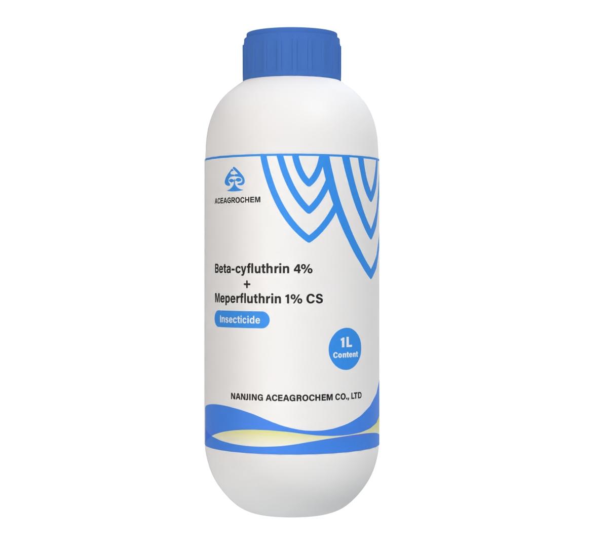 Beta-cyfluthrin 4% + Meperfluthrin 1% CS